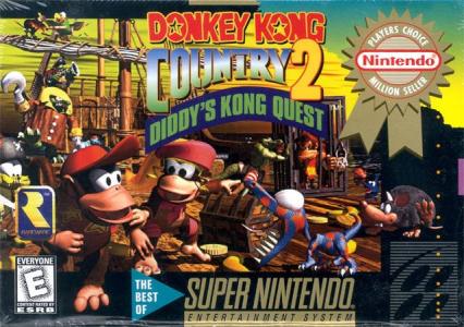 Donkey Kong Country 2 Box Art