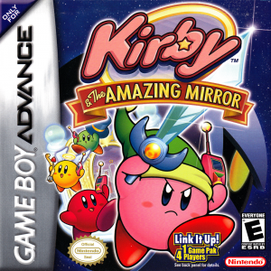 Kirby and the Amazing Mirror Box Art