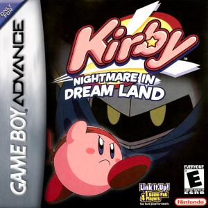 Kirby Nightmare in Dreamland Box Art