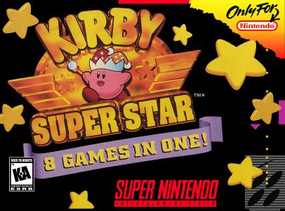 Kirby Super Star Box Art