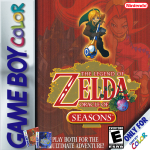 Legend of Zelda: Oracle of Seasons Box Art