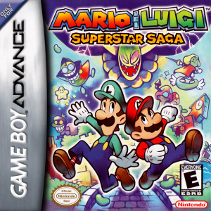 Mario and Luigi Superstar Saga Box Art