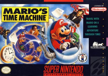 Mario's Time Machine Box Art