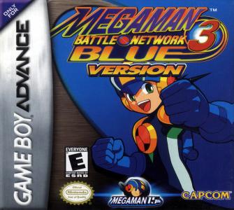 Megaman Battle Network 3: Blue Version Box Art