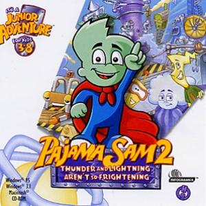 Pajama Sam 2: Thunder and Lightning aren't so Frightening Box Art