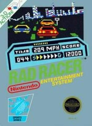 Rad Racer Box Art