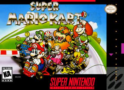 Super Mario Kart Box Art