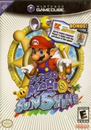Super Mario Sunshine Box Art