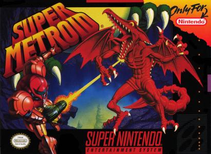 Super Metroid Box Art